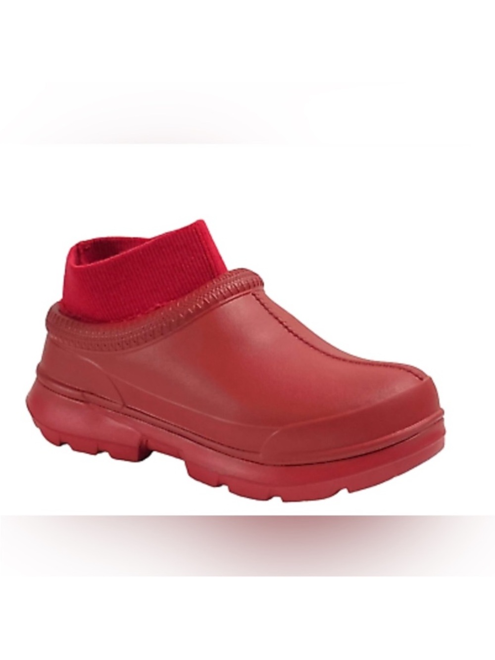 UGG Tasman X Rain Boots Samba Red Waterproof Women’s 10 - Picture 2 of 5